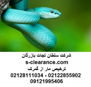 ترخیص مار از گمرک