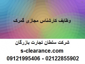 وظایف کارشناس مجازی گمرک