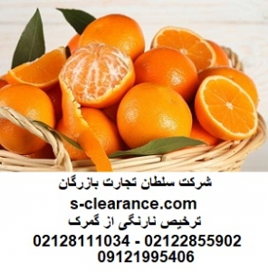 ترخیص نارنگی از گمرک