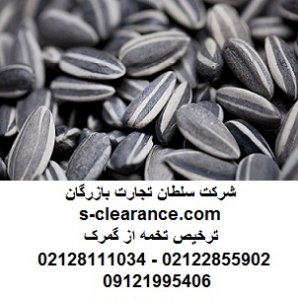 ترخیص تخمه از گمرک